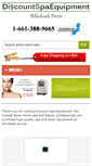 Mobile Screenshot of discountspaequipment.com